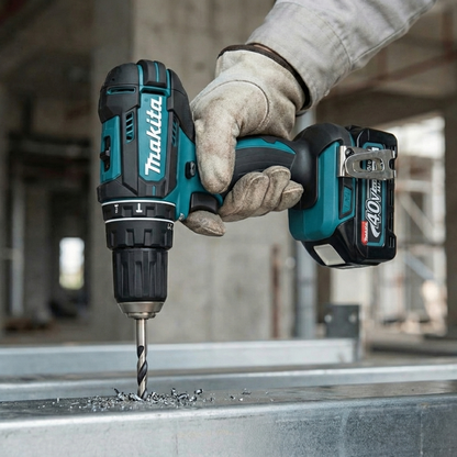 MKT Akku-Bohrschrauber + 2× 40V Akkus + 45 Zubehörteile